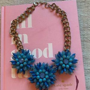 Banana Republic flower beaded short necklace.